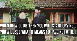 Fr. Ioanichie – “Love your elders and pray for them!” Fr. Ioanichie - Love your elders