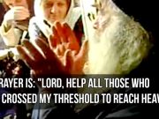 Elder Proclu blessing the pilgrims… Fr. Proclu - Blessing