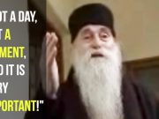 I just want to live one more day! (Fr. Arsenie)