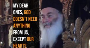 My son, give me your heart! (Fr. Ghelasie)