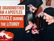 Minune: bunicuta a vazut 4 apostoli in timpul Sfintei Liturghii