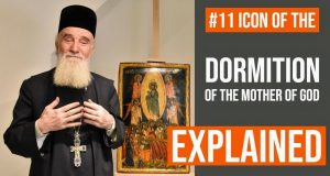 The ICON of the Dormition of the Mother of God explained (The Assumption of the Blessed Virgin Mary)