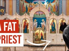 A story of a fat priest by Saint Paisios | Orthodox Church | otelders.org #shorts