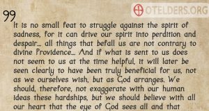 Nothing can happen to us without God’s will – St. Nil Sorsky Nil Sorsky - Sadness