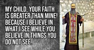I believe in a God I see… | St. Iakovos (Tsalikis) of Evia | November 22nd